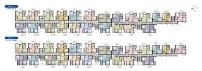 Image of 734 Sq.ft 2 BHK Apartment / Flat for sale in Arun Sanjani, Chengalpattu, Chennai for Rs. 3410400