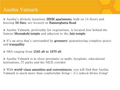 Valmark Aastha Brochure 3