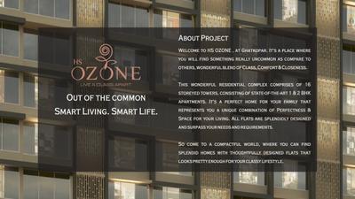 Image of 670 Sq.ft 2 BHK Apartment / Flat for sale in HS Ozone, Ghatkopar East, Mumbai for Rs. 17500000