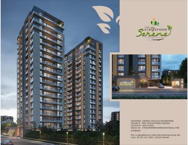 Image of 3100 Sq.ft 4 BHK Apartment / Flat for sale in Siddhi The Atmosphere Serene, Vesu, Surat for Rs. 26000000