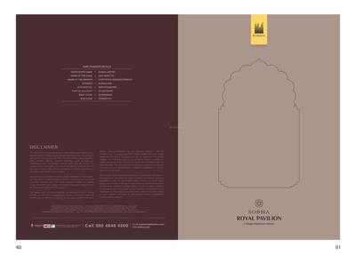 Sobha Royal Pavilion Phase 8 Wing 15 Brochure 1