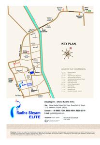 Image of 1050 Sq.ft 3 BHK Apartment / Flat for sale in Shree Radhe Shyam Elite, Bhayli, Vadodara for Rs. 4500000