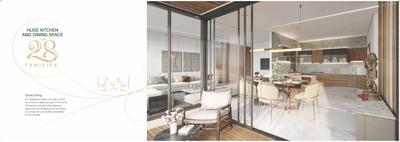 Image of 2218 Sq.ft 3 BHK Apartment / Flat for sale in Green Villa Bliss, Sola, Ahmedabad for Rs. 23000000