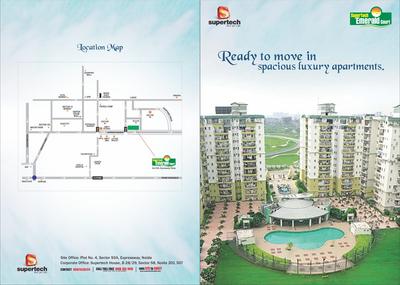 Image of 3265 Sq.ft 4 BHK Penthouse for sale in Supertech Emerald Court, Sector 93A, Noida for Rs. 43000000