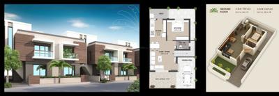 Image of 752 Sq.ft 3 BHK Apartment / Flat for sale in Aangan Palm, Waghodia Road, Vadodara for Rs. 5000000