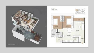 Image of 3000 Sq.ft 2 BHK Apartment / Flat for sale in Sahjanand Sky, Vavol, Gandhinagar for Rs. 5200000
