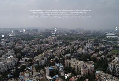 Image of 1050 Sq.ft 2 BHK Apartment / Flat for sale in Dhruvaa, Pimple Nilakh, Pune for Rs. 11000000