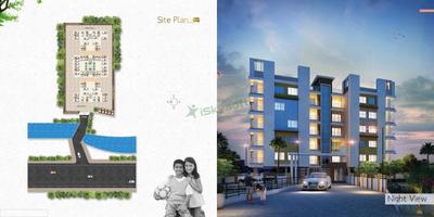 Image of 1480 Sq.ft 3 BHK Apartment / Flat for sale in Purbasa Giriraj Tower, Basishta, Guwahati for Rs. 8700000