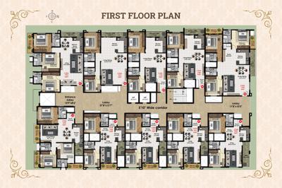 Image of 1081 Sq.ft 2 BHK Apartment / Flat for sale in Pacific Legacy, Bilekahalli, Bengaluru for Rs. 11000020