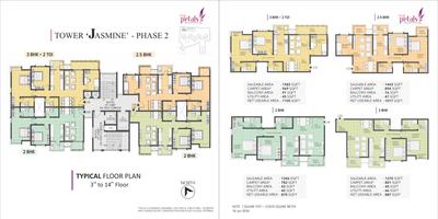 Image of 1133 Sq.ft 2 BHK Apartment / Flat for sale in Durga Petals Phase 1, Kartik Nagar, Bengaluru for Rs. 20600000