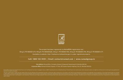 Runwal Bliss Wing E Brochure 34