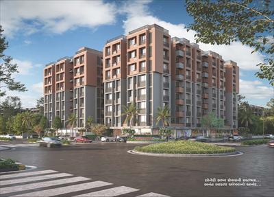 Image of 1117 Sq.ft 2 BHK Apartment / Flat for sale in Neelkanth Greens, Narolgam, Ahmedabad for Rs. 3250000