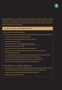 Image of 650 Sq.ft 2 BHK Apartment / Flat for sale in Signature Global Prime, Sector 63, Gurgaon for Rs. 10500000