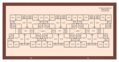Image of 720 Sq.ft 2 BHK Apartment / Flat for sale in Taj Residency, Tandalja, Vadodara for Rs. 4000000
