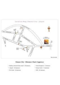 Image of 900 Sq.ft 2 BHK Apartment / Flat for sale in Omaxe City, Ganpati Nagar, Jaipur for Rs. 2000000