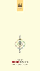 Image of 1050 Sq.ft 2 BHK Apartment / Flat for sale in Sobha Dream Gardens Phase 4 Wing 1 And 2, Kannuru, Bengaluru for Rs. 11800000