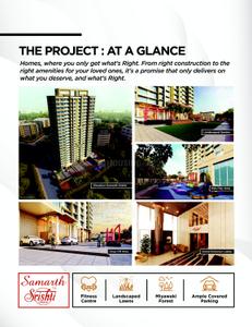 Image of 780 Sq.ft 2 BHK Apartment / Flat for sale in Samarth Srishti Phase 1 Wing B, Bhandup West, Mumbai for Rs. 14200000