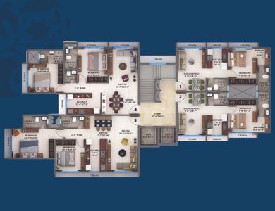 Image of 550 Sq.ft 1 BHK Apartment / Flat for sale in Sadguru Avighna, Malad West, Mumbai for Rs. 10800000