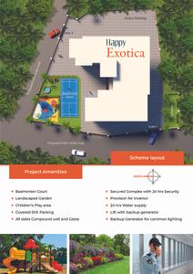 Image of 1250 Sq.ft 2 BHK Apartment / Flat for sale in Happy Exotica, Tivim, Goa for Rs. 8500000