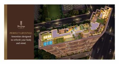Image of 600 Sq.ft 2 BHK Apartment / Flat for sale in HS Heritage, Mulund East, Mumbai for Rs. 15200000