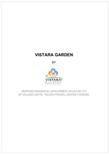Image of 565 Sq.ft 1 BHK Apartment / Flat for sale in Vistara Garden, Panvel, Navi Mumbai for Rs. 3100000