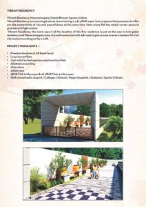 Image of 2200 Sq.ft 4 BHK Apartment / Flat for sale in Vibrant Residency, Tukoganj, Indore for Rs. 16500000