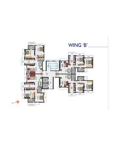 Image of 950 Sq.ft 3 BHK Apartment / Flat for sale in Abhigna Avirahi Heights, Malad West, Mumbai for Rs. 21800000