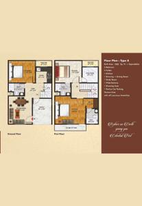 Image of 900 Sq.ft 3 BHK Duplex for sale in Siddhi Metro Villas, Noida Extension, Greater Noida for Rs. 10000000