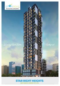 Image of 550 Sq.ft 2 BHK Apartment / Flat for sale in Abhyudaya Star Right Heights, Vikhroli East, Mumbai for Rs. 9000000