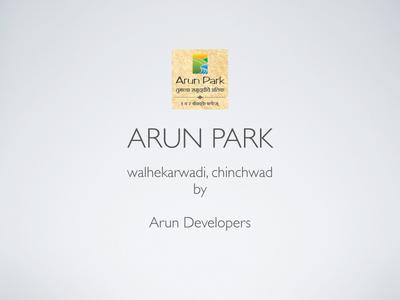 Arun Park Brochure 1