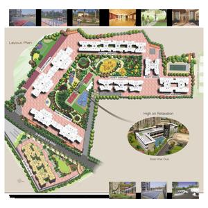Image of 1250 Sq.ft 2.5 BHK Apartment / Flat for sale in Dosti Vihar, Thane West, Thane for Rs. 19000000