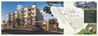 Image of 1062 Sq.ft 2 BHK Apartment / Flat for sale in Panchnai Gokul Dham, Salbari, Siliguri for Rs. 4035600