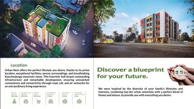 Image of 1152 Sq.ft 3 BHK Apartment / Flat for sale in Oasis Urban Nest, Sevoke Rd, Siliguri for Rs. 4608000