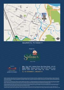 Image of 375 Sq.ft 1 RK Apartment / Flat for sale in Salasar Courtyard, Mira Road East, Mira Bhayandar for Rs. 4300000