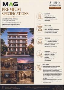Image of 1620 Sq.ft 3 BHK Builder Floor for sale in MAG Floors, Kadarpur, Gurgaon for Rs. 24500000