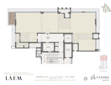 Image of 3900 Sq.ft 5 BHK Apartment / Flat for sale in LA EM By S Raheja, Khar West, Mumbai for Rs. 240000000