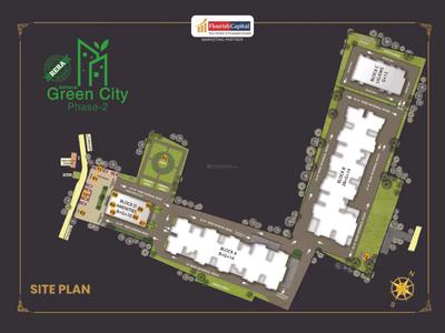 Image of 1485 Sq.ft 3 BHK Apartment / Flat for sale in Ashiana Green City Phase 2, Danapur, Patna for Rs. 10400000