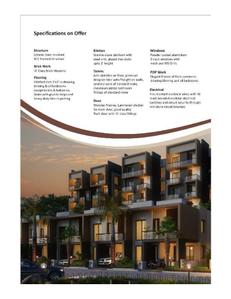 Image of 1232 Sq.ft 3 BHK Duplex for sale in Mahendra Ample Park, Salaiya, Bhopal for Rs. 12000000