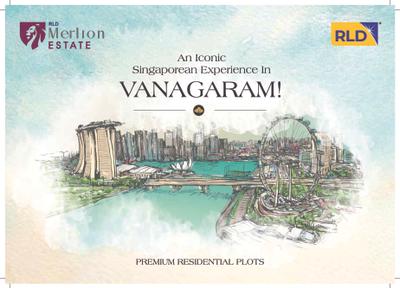 Image of 1330 Sq.ft Residential Plot / Land for sale in RLD Merlion Estate Phase II, Vanagaram, Chennai for Rs. 12100000