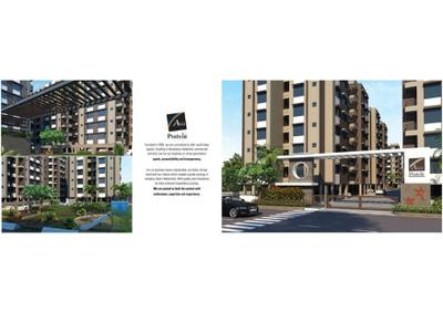 Image of 1125 Sq.ft 3 BHK Apartment / Flat for sale in Shyam Akash Parisar, Chanakyapuri, Ahmedabad for Rs. 7300000
