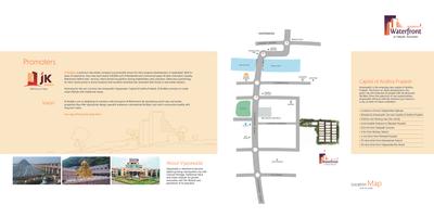 Image of 1050 Sq.ft 2 BHK Apartment / Flat for sale in JK Poojithas Waterfront, Tadepalli, Vijayawada for Rs. 5650000