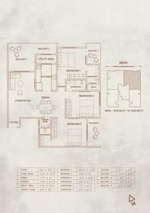 Image of 970 Sq.ft 2 BHK Apartment / Flat for sale in Suparshva Terraces Forjett Hill, Malabar Hill, Mumbai for Rs. 50400000