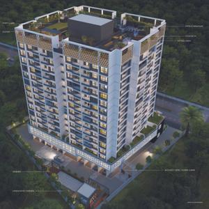 Image of 1000 Sq.ft 2 BHK Apartment / Flat for sale in Anand Siddhigiri, Kondhwa, Pune for Rs. 8500000