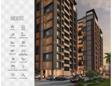 Image of 1200 Sq.ft 3 BHK Apartment / Flat for sale in Shlok Mirabel, Gota, Ahmedabad for Rs. 8500000