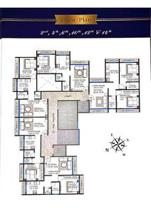 Image of 448 Sq.ft 1 BHK Apartment / Flat for sale in Om Vighnaharta Tower, Virar West, Virar for Rs. 3950000