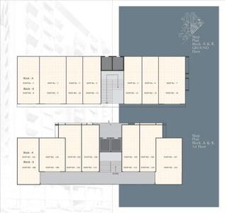 Image of 1809 Sq.ft 3 BHK Apartment / Flat for sale in Swagat Queens Land, Sargasan, Gandhinagar for Rs. 9500000