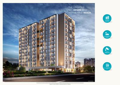 Image of 720 Sq.ft 1 BHK Apartment / Flat for sale in Tricity Bliss, Ulwe, Navi Mumbai for Rs. 6300000