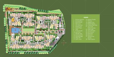 Image of 1056 Sq.ft 2 BHK Apartment / Flat for sale in Zonasha Vista by Zonasha Estates and Project, Harlur, Bengaluru for Rs. 12800000