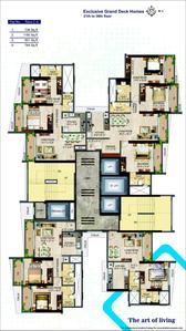 Image of 1250 Sq.ft 3 BHK Apartment / Flat for sale in Bay Vue, Malad West, Mumbai for Rs. 29000000