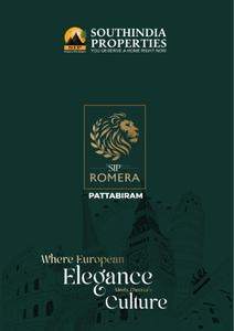 Image of 800 Sq.ft Residential Plot / Land for sale in South Romera Phase II, Pattabiram, Chennai for Rs. 2239200